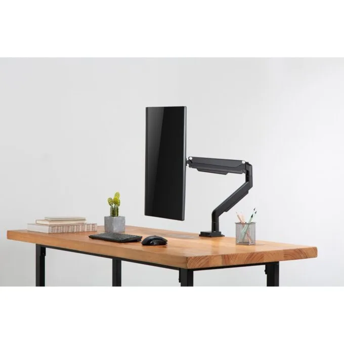 DIGITUS Desk Monitor Mount - DA-90394 - 1 Monitor, 15-32", 9 kg, Black, Gas Spring — image 4