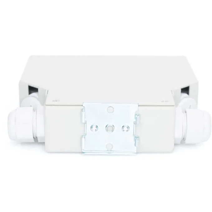 DIGITUS DIN Rail Splice Box for 8 LC/DX Couplers - White — image 4