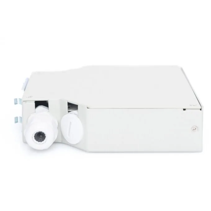 DIGITUS DIN Rail Splice Box for 8 LC/DX Couplers - White — image 5