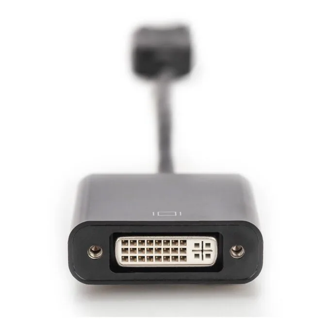 DIGITUS DisplayPort Adapter - DPort - DisplayPort to DVI-I Adapter, Black, 0.15 m — image 3