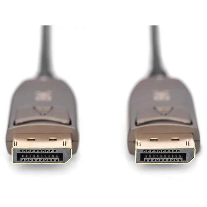 DIGITUS DisplayPort AOC Hybrid Fiber Optic Cable - UHD 8K - Black, 15 m — image 2