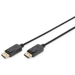 DIGITUS DisplayPort Cable 10m FullHD Black -