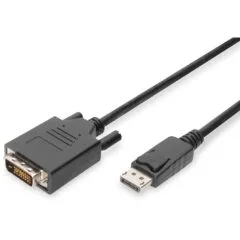 Digitus DisplayPort to DVI Cable - DPort - 1 m, 8K