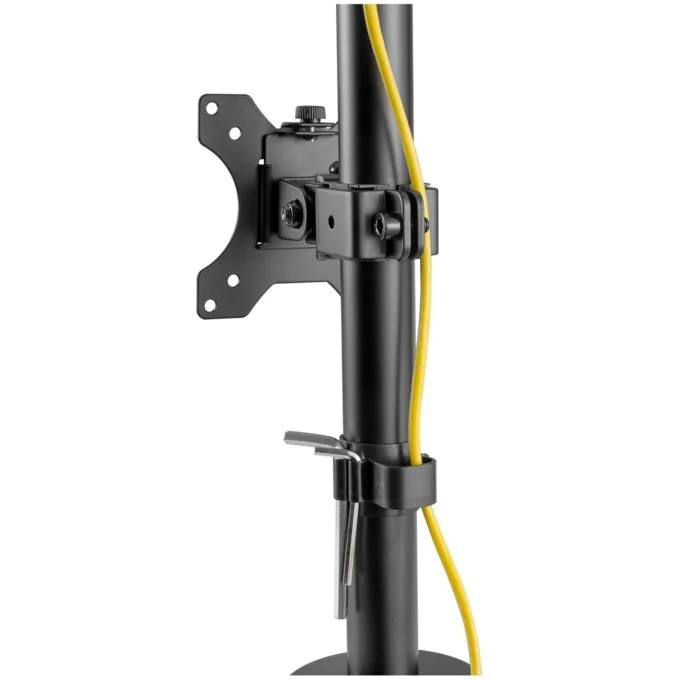 DIGITUS Dual Monitor Vertical Mount 17-32in (43-81cm) Desk Clamp - 2x Arm, 8 kg per arm - Black — image 8
