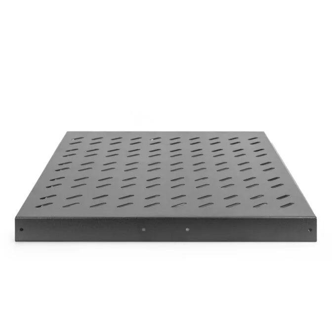 DIGITUS Extendible Shelf - Black - 1U, 483mm W x 570mm D — image 4