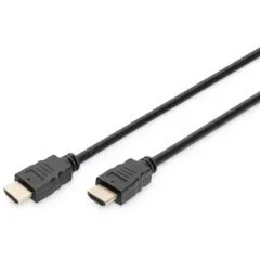 DIGITUS HDMI Anschlusskabel - TypA - 4K 60Hz Ethernet, 5 m