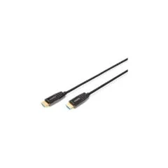 DIGITUS HDMI AOC Hybrid Fiber Cable UHD 8K 30m - Black