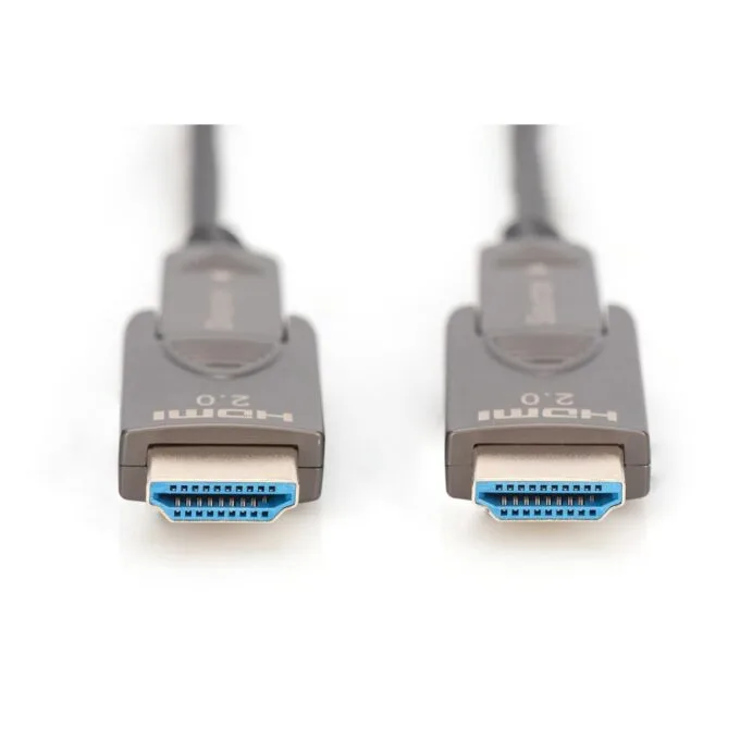 DIGITUS HDMI AOC Hybrid Fiber Optic Cable 4K Detachable 30m - Black — image 2