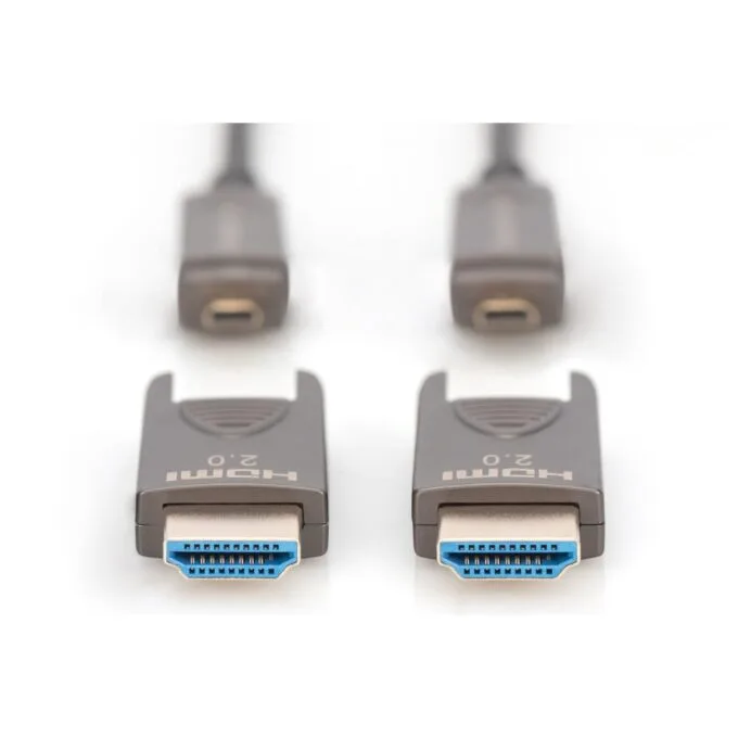 DIGITUS HDMI AOC Hybrid Fiber Optic Cable 4K Detachable 30m - Black — image 4