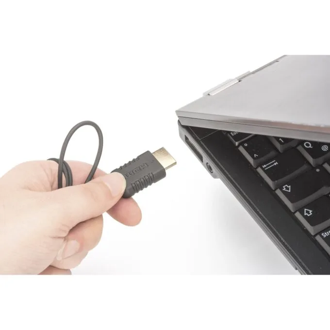 DIGITUS HDMI Cable HighFlex St St - 2.0 m Black — image 2