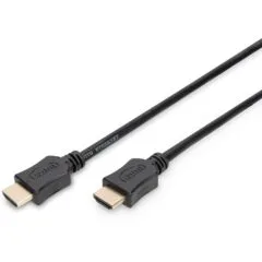 DIGITUS HDMI High Speed with Ethernet Cable - 10 m - Black