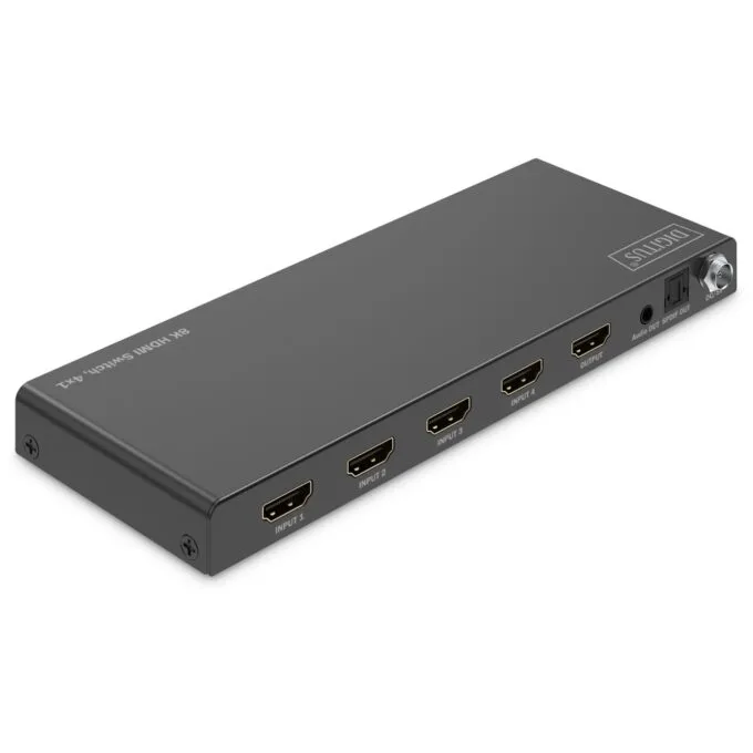 DIGITUS HDMI Switch 4x1 8K60Hz - 4x1 HDMI Switch with 8K/60Hz — image 2