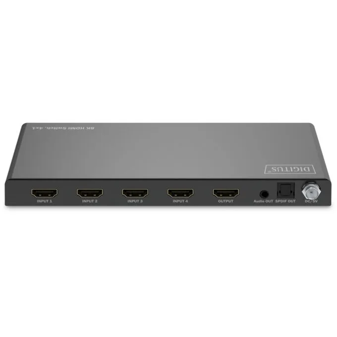 DIGITUS HDMI Switch 4x1 8K60Hz - 4x1 HDMI Switch with 8K/60Hz — image 3
