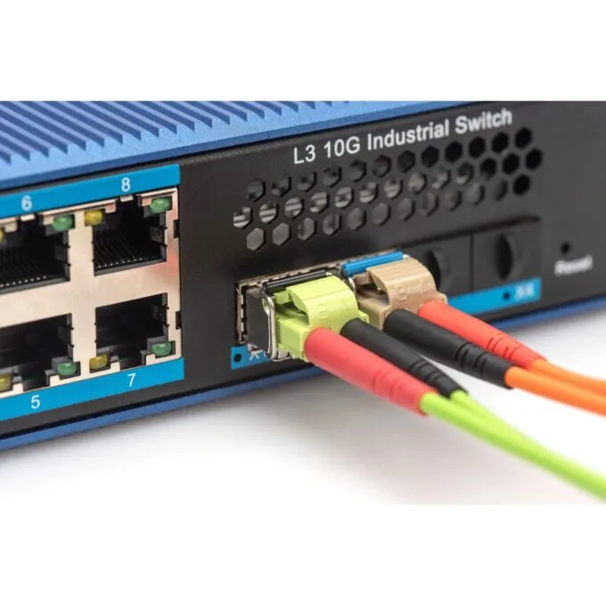 DIGITUS Industrial Mini GBIC SFP Module - 1.25 Gbps, 850 nm MMF, LC, 50/125 µm, 500 m — image 2