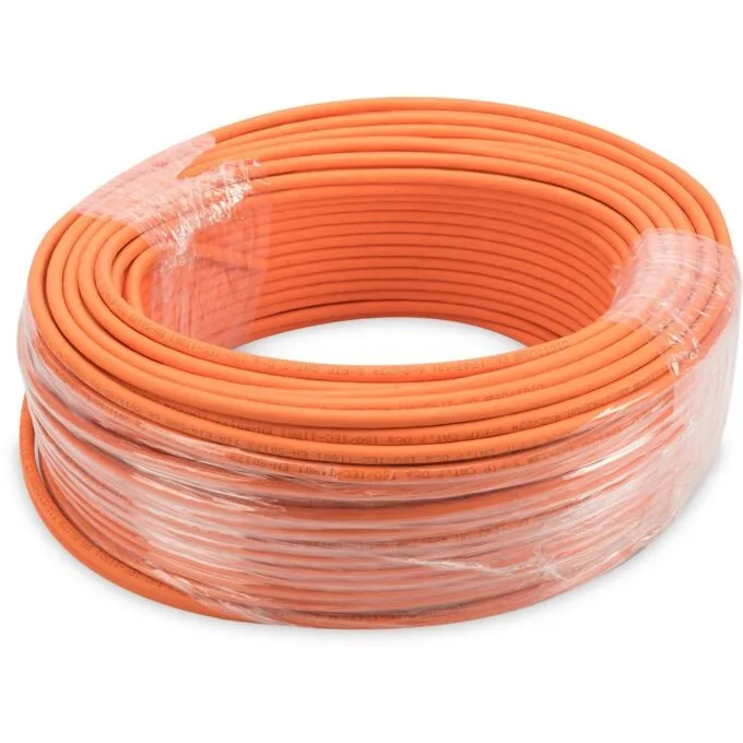 Digitus Instal-kab Cat7 SFTP Twisted Pair Ethernet Cable - 100 m, AWG23, Orange — image 2
