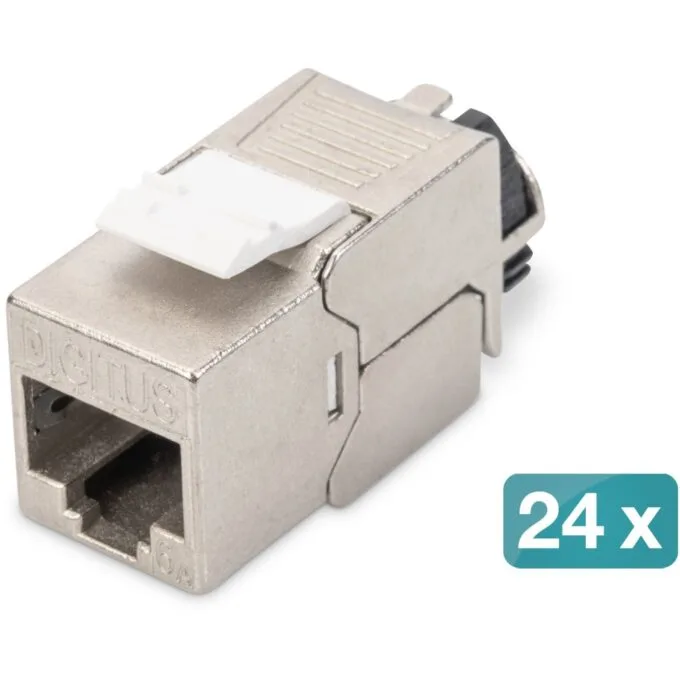 DIGITUS Keystone Jack Cat6A - 24-Pack — image 1