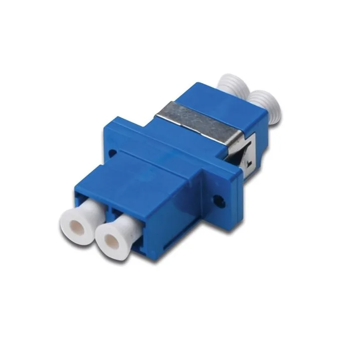 DIGITUS LC to LC Singlemode Duplex Fiber Optic Coupler - Blue — image 1