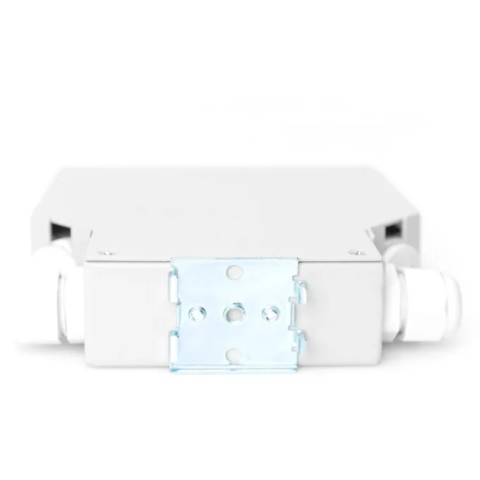 DIGITUS LWL DIN Rail Fiber Distribution Box - Grey - 6 SC connectors, 125 x 130 x 35 mm — image 5