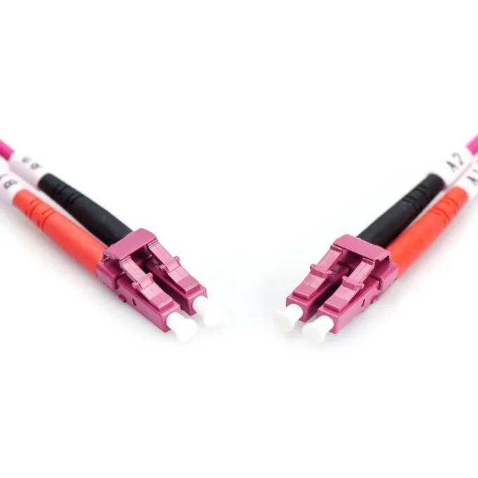 DIGITUS LWL Patchkabel LC-LC Duplex OM4 Multimode Fiber, 5.0 m — image 3