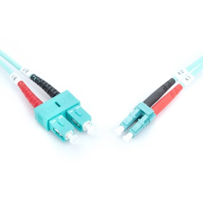 DIGITUS LWL Patchkabel LC to SC 3.00m Multimode OM3 - — image 2