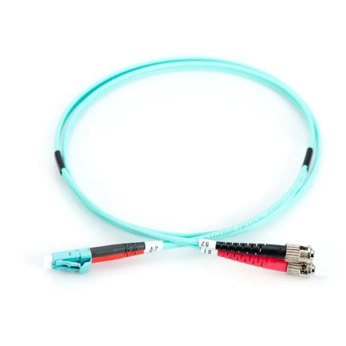DIGITUS LWL Patchkabel LC to ST 3.00m Multimode Duplex OM3 - Aqua — image 3