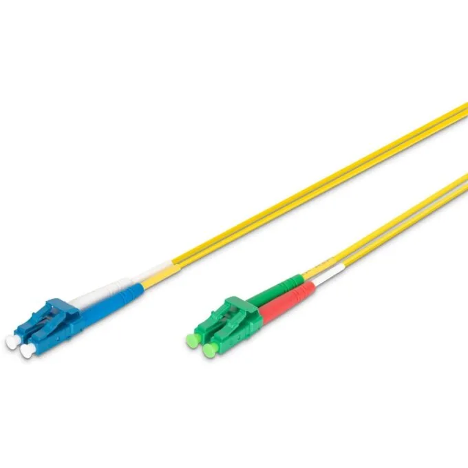 DIGITUS LWL Patchkabel LC(APC) to LC - OS2 Duplex, 2 m — image 1