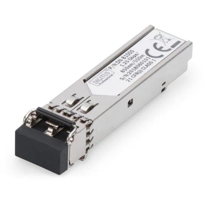 DIGITUS LWL SFP Module - LC Duplex SX 850 nm, MMF, 1.25 Gbps, 500 m — image 1