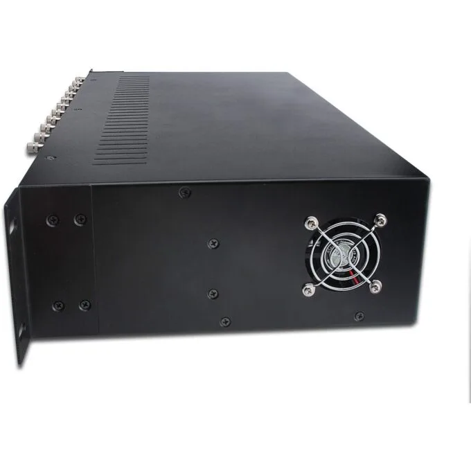 DIGITUS Media Converter Chassis 2HE 14-Slot - Black - Rack-Mount 2U Chassis — image 2
