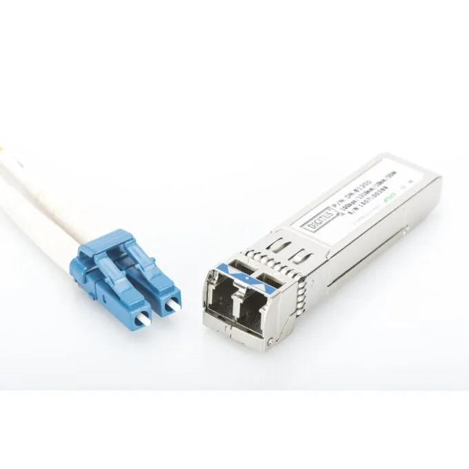 DIGITUS mini GBIC SFP Module - Silver - 10 Gbps, 0.3 km reach, DDM, LC, 850 nm — image 2