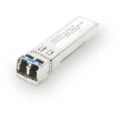 DIGITUS mini GBIC SFP Module - Silver - 10 Gbps, 0.3 km reach, DDM, LC, 850 nm