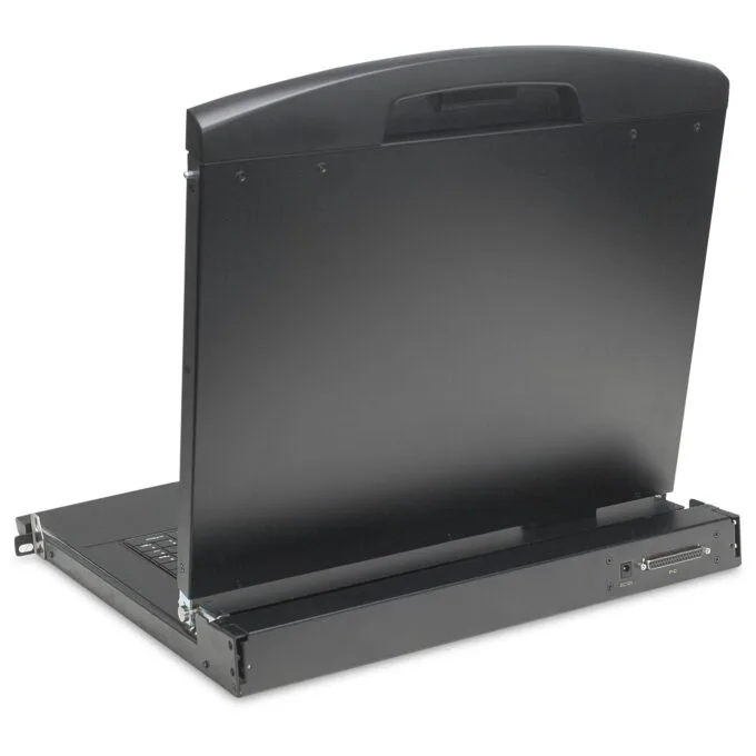 DIGITUS Modular HD LCD KVM Console with 19-inch TFT - 16-Port HDMI KVM - Touchpad - Swiss Keyboard Layout — image 7