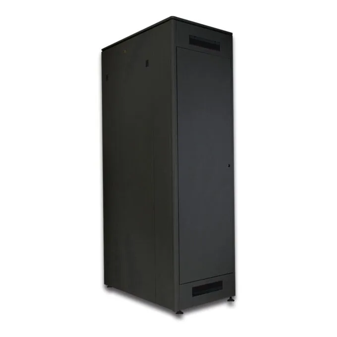 DIGITUS Netzwerkschrank Unique 42U Floor Standing 600x1000mm Black — image 2