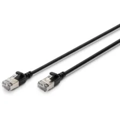 DIGITUS Patch Cable CAT 6A F/FTP Slim 2.00m Black