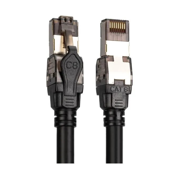 DIGITUS Patch Cable CAT 8.1 S FTP 5.00 m - Black — image 3