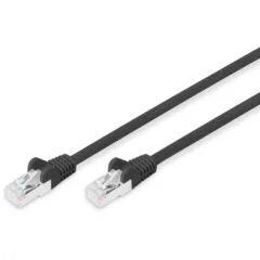 DIGITUS Patch Cable CAT6 S FTP 2xRJ45 3.0 m - Black
