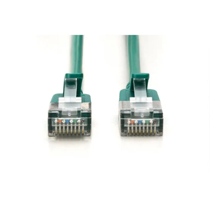 DIGITUS Patch Cable Cat6A F/FTP Slim 1.50 m Green — image 4