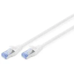 DIGITUS Patch Cable RJ45 SF UTP Cat5e 0.5 m Gray Polybag