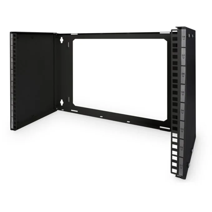 DIGITUS Patch Wall Mount Bracket 19" - 4U - Black — image 1