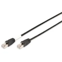 DIGITUS Patchkabel Cat6 S/FTP 2xRJ45 10 m Outdoor - Black