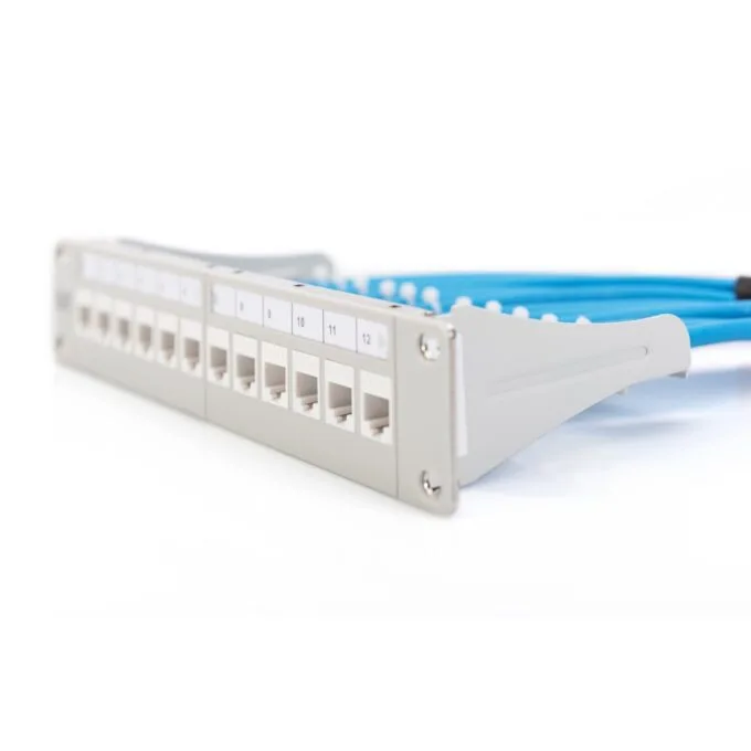 DIGITUS Patchpanel 12-Port Modular - 1U, 19-inch Rack Mount — image 6
