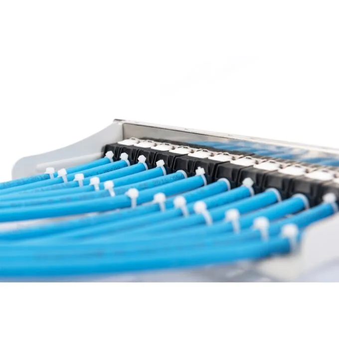 DIGITUS Patchpanel 12-Port Modular - 1U, 19-inch Rack Mount — image 7