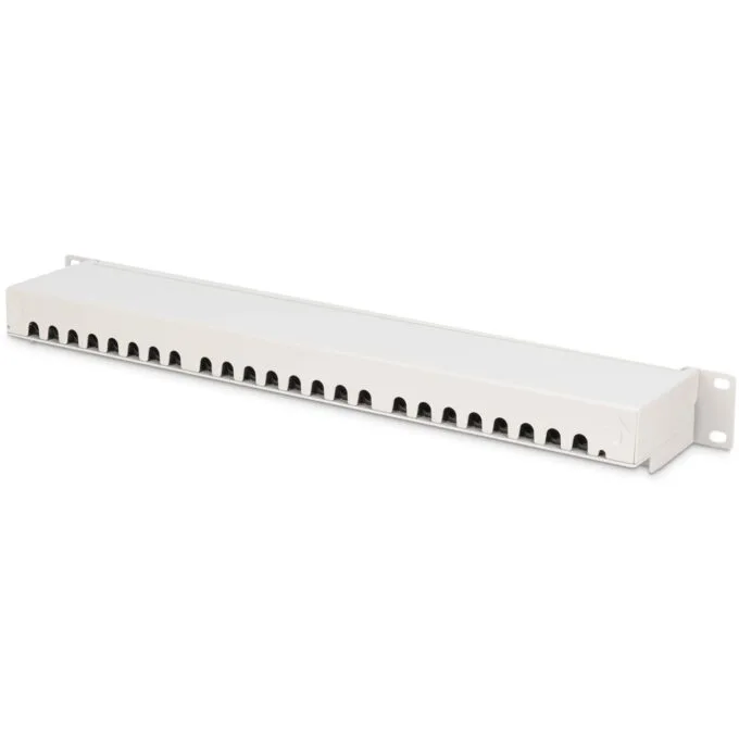 DIGITUS Patchpanel 1U 24-Port Cat6a Shielded Light Grey — image 7