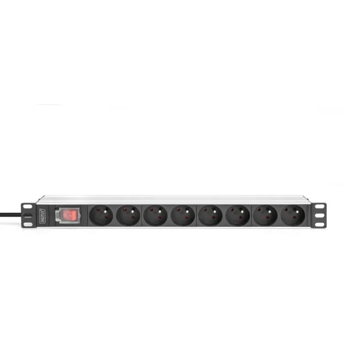 Digitus PDU 1U 8xCEE7 5 outputs 230V 16A black — image 2