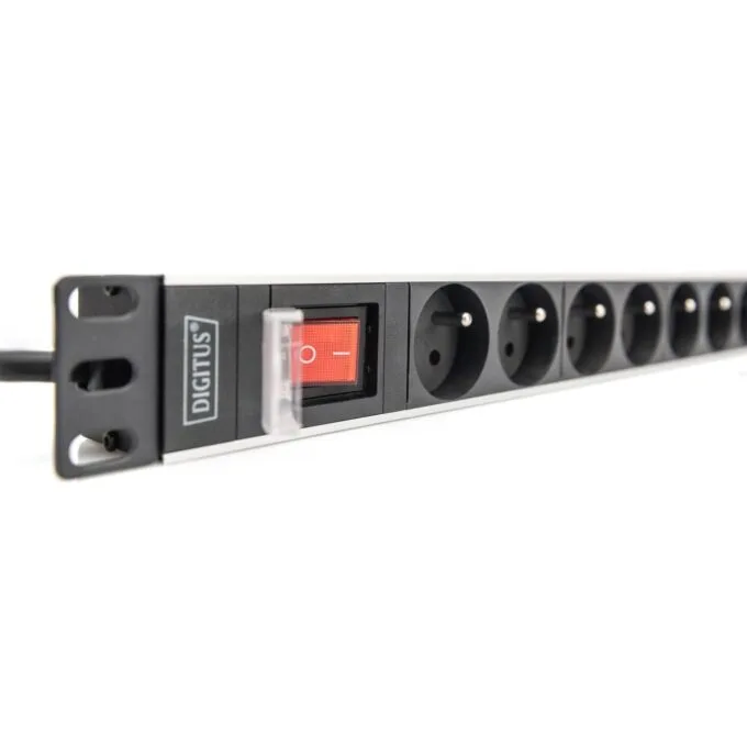 Digitus PDU 1U 8xCEE7 5 outputs 230V 16A black — image 4