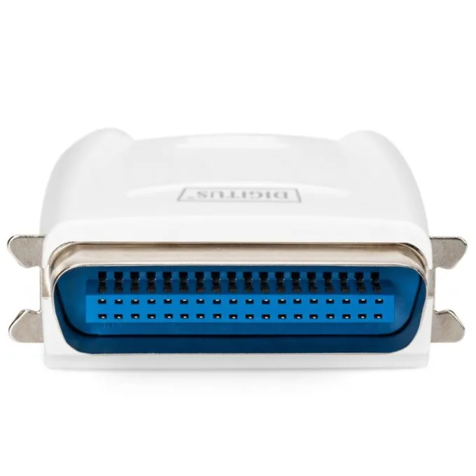 Digitus Print Server - White - Ethernet 10/100 Mbps, Parallel Port — image 3