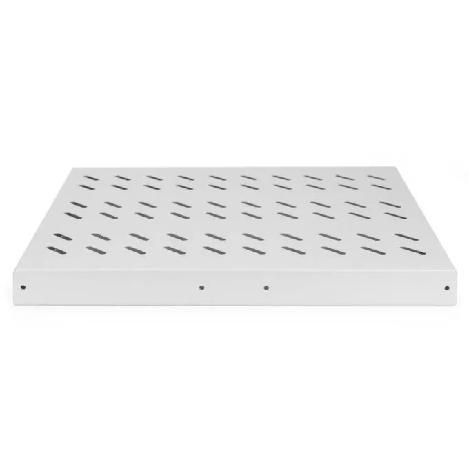 DIGITUS Rack Shelf - - 1HE 30x483x385mm up to 25kg Gray Extendable — image 4