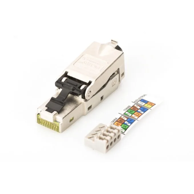 DIGITUS RJ45 Cat6a Field-Termination Connector — image 1