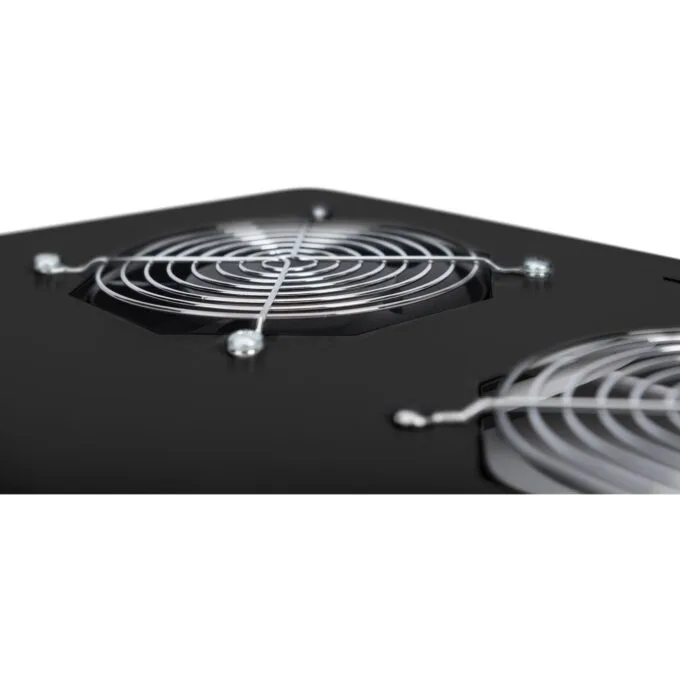 DIGITUS Roof Fan Unit - Unique 4 Fans - Black - Rack Cabinet Cooling Module — image 4