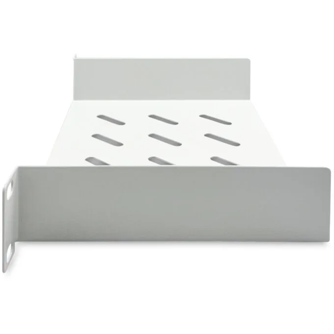 DIGITUS Shelf 1HE 254mm (10') - Gray - 1U shelf for floor-standing rack cabinets — image 2