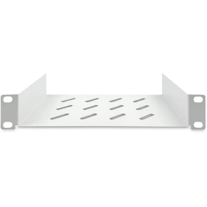 DIGITUS Shelf 1HE 254mm (10') - Gray - 1U shelf for floor-standing rack cabinets — image 4